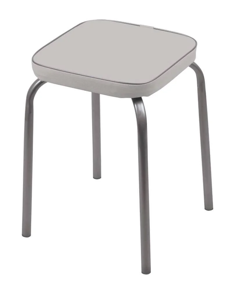 Табурет НИКА Фабрик 3 серый - ТФ03/С