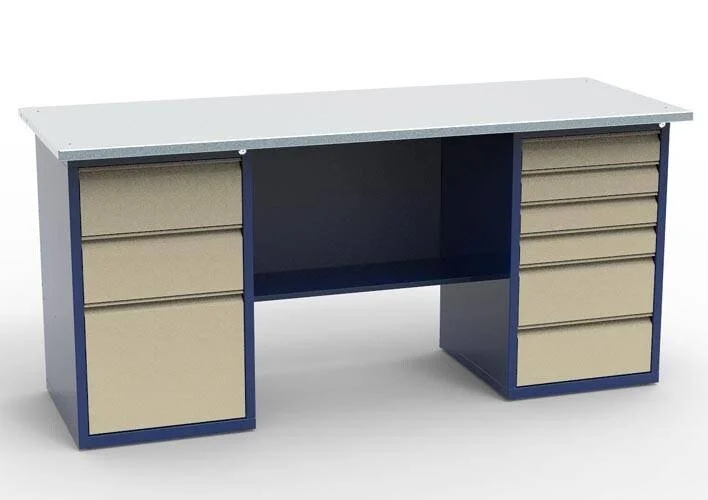 Верстак слесарный двухтумбовый СВ-2Т.03.06.19