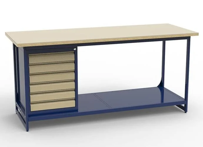 Верстак слесарный усиленный СВК-1Т.06.00.19.Ф4