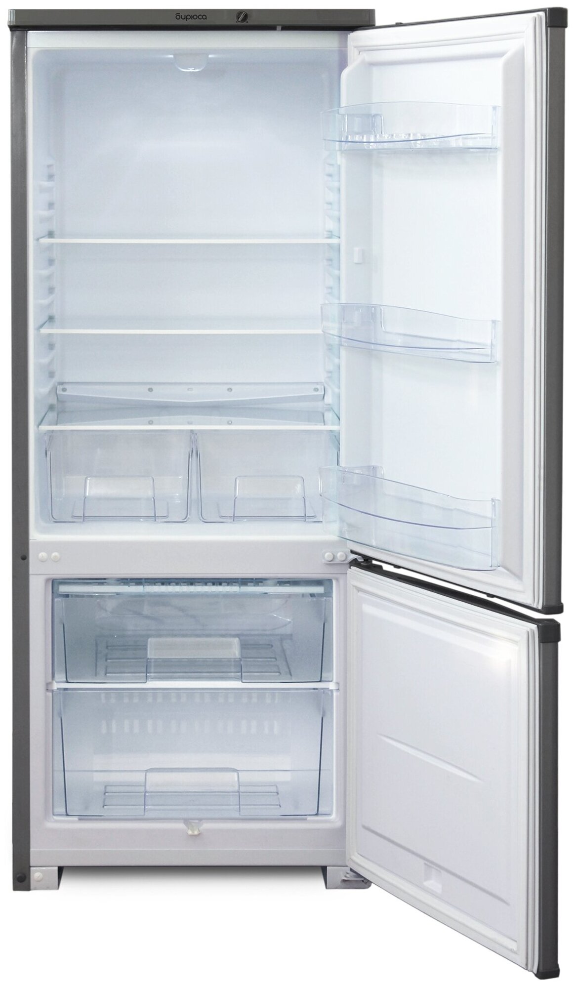 Холодильник БИРЮСА M151 240л металлик