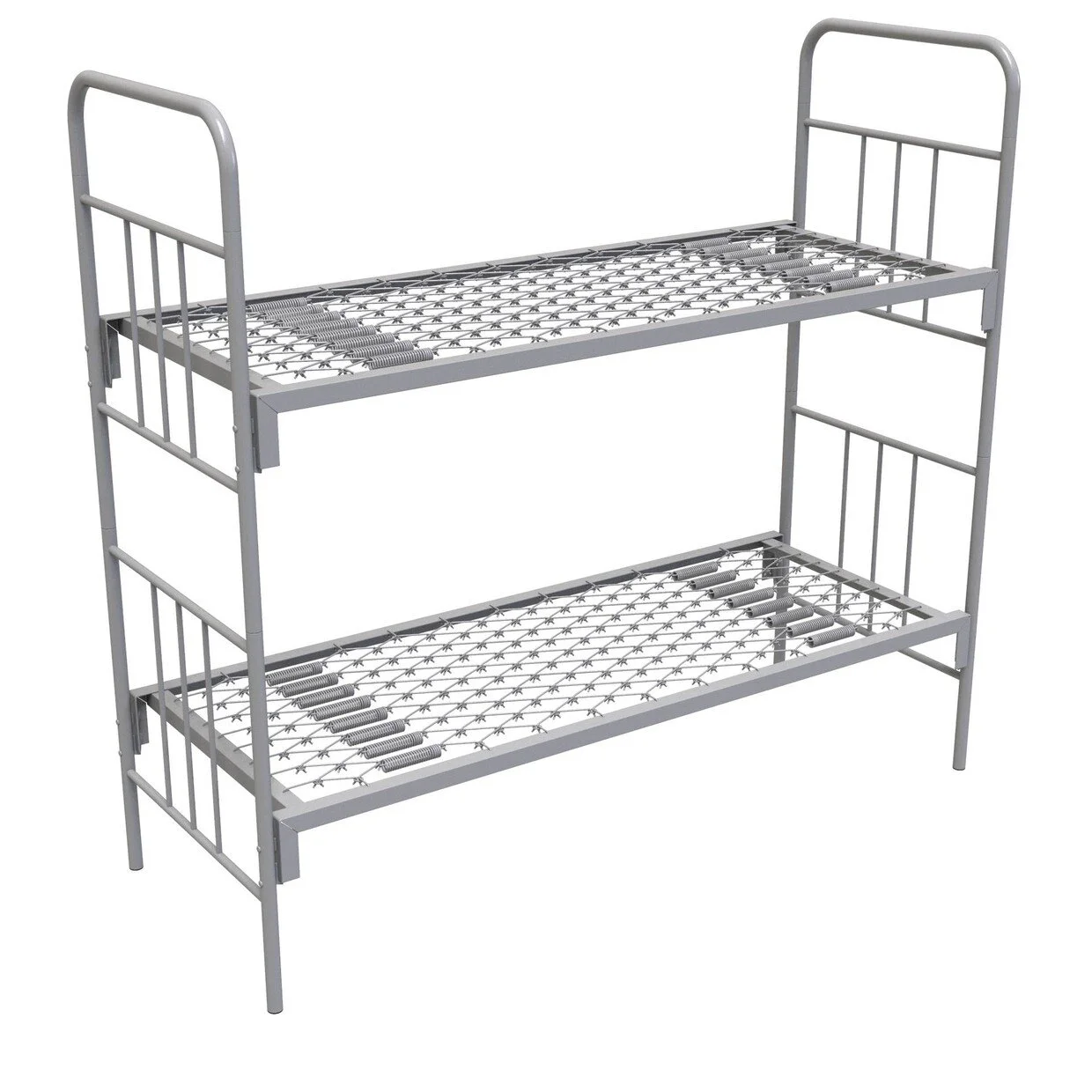 Фото кровать армейская двухъярусная ка-2/190х70