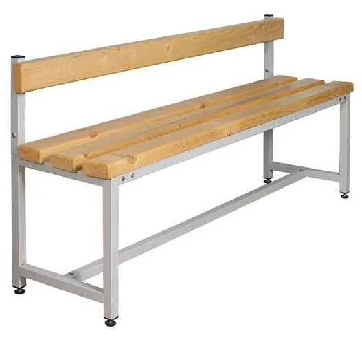 Скамейка для раздевалок со спинкой CК-1C-1000