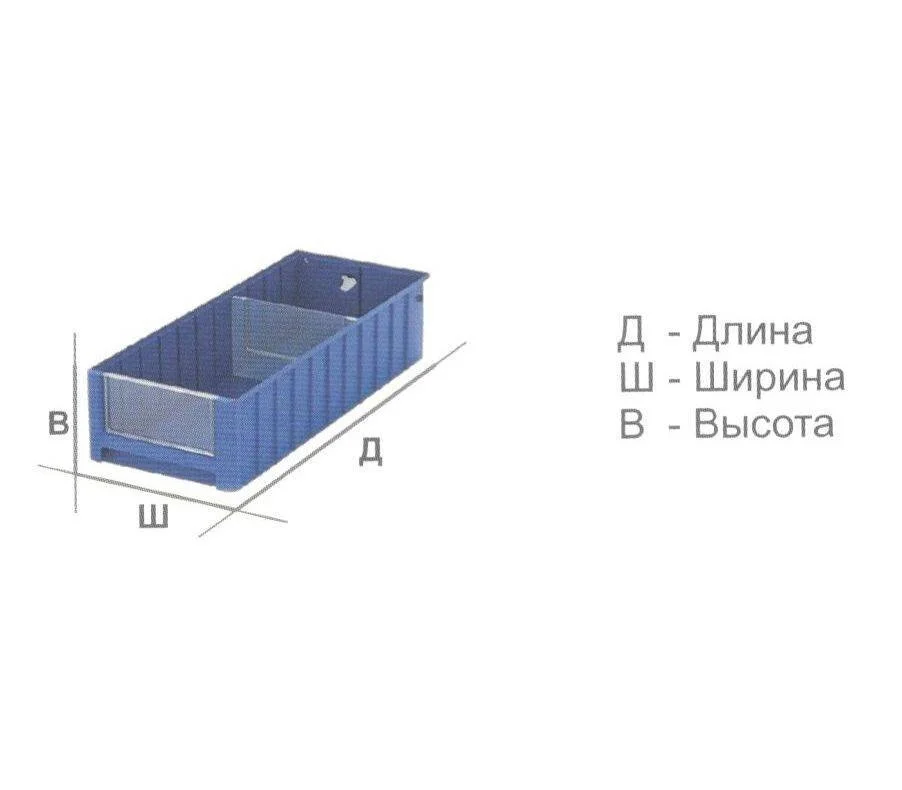 Контейнер пластиковый складской SK 5109
