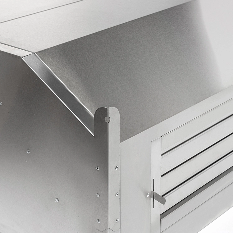 Зонт приточно-вытяжной пристенный Кобор ЗППВ-160/80