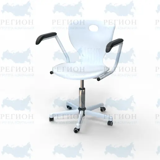 Кресло для аудитории с подлокотниками СА-47-ПР