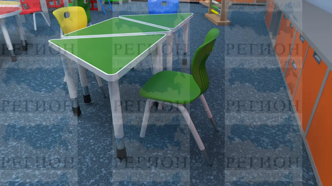 Стол детский ТРЕУГОЛЬНИК