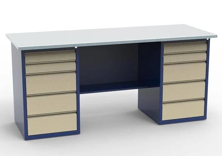 Верстак слесарный двухтумбовый СВ-2Т.05.05.19